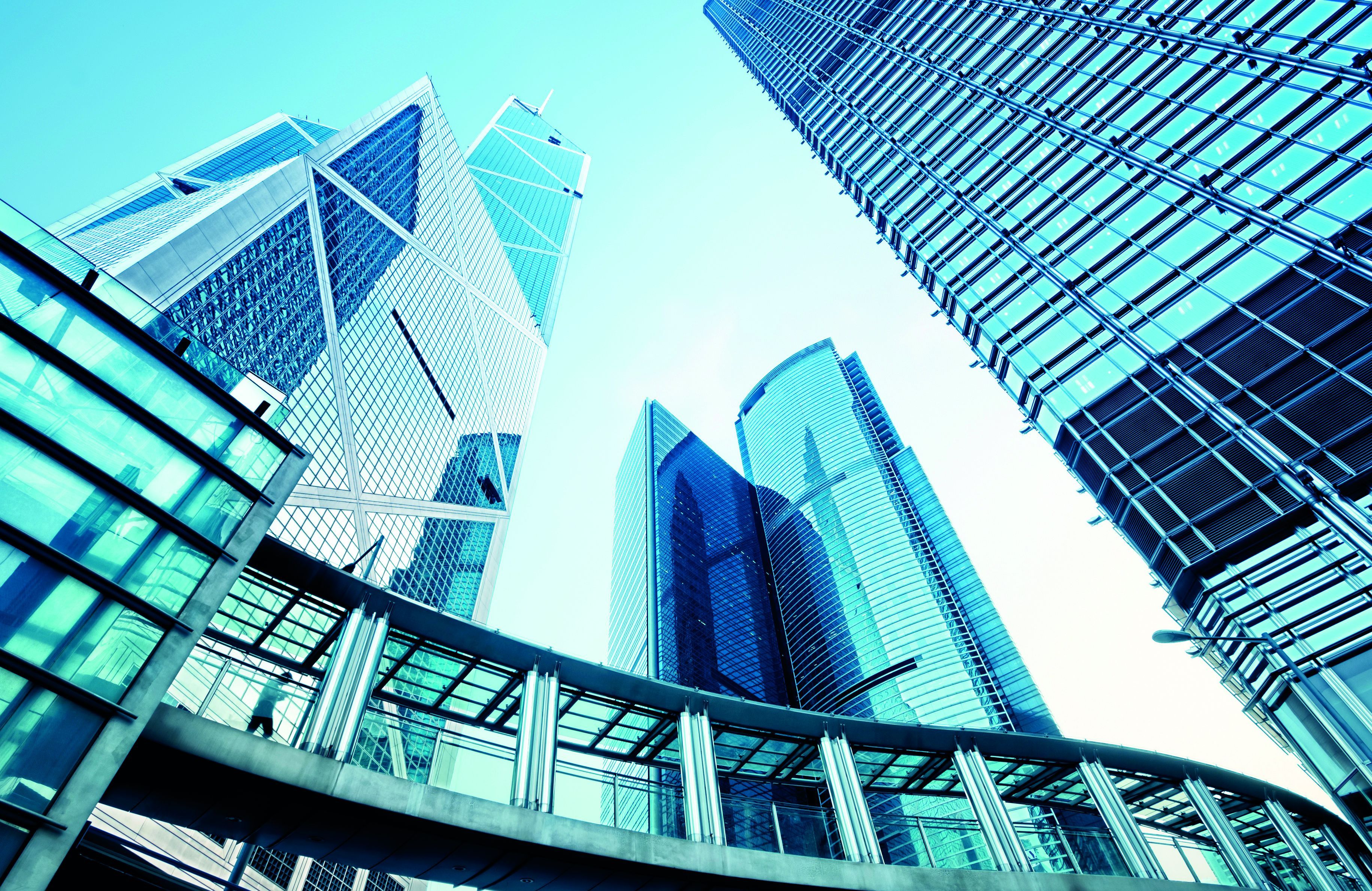 Skyscrapers in Hong Kong